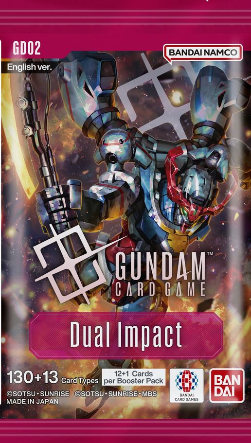 Gundam TCG - GD-02 - Dual Impact Booster Pack (Buy 2 Get 1 Free)