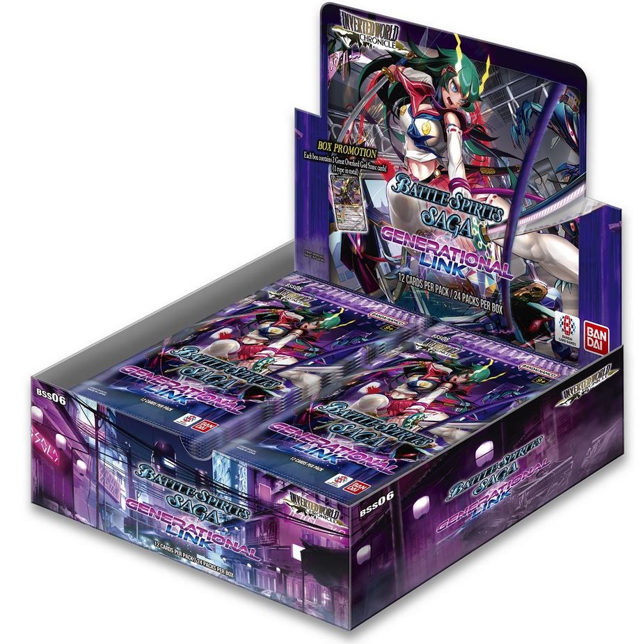 Battle Spirits Saga: Set 06 Generational Link Booster Box