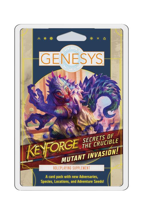 Genesys Keyforge Secrets Of The Crucible Mutant Invasion