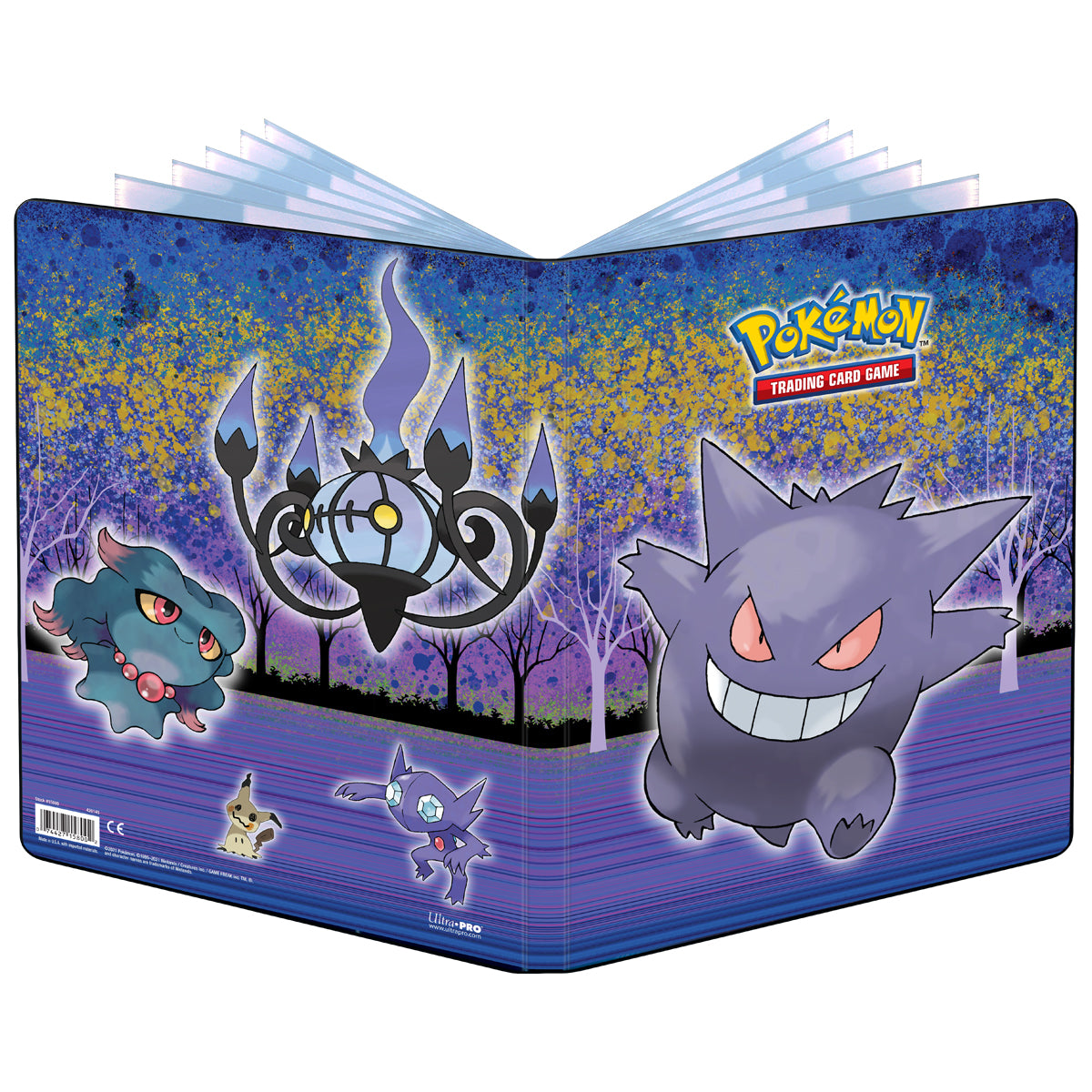 Ultra Pro Portfolio 9 Pocket Pokemon Gal Ser Haunted Hollow