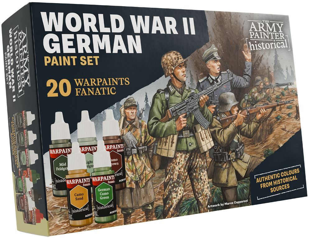 Historical: WWII Germa Paint Set - Board Game