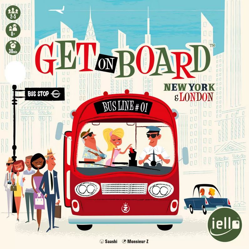 Get On Board New York & London - Board Game