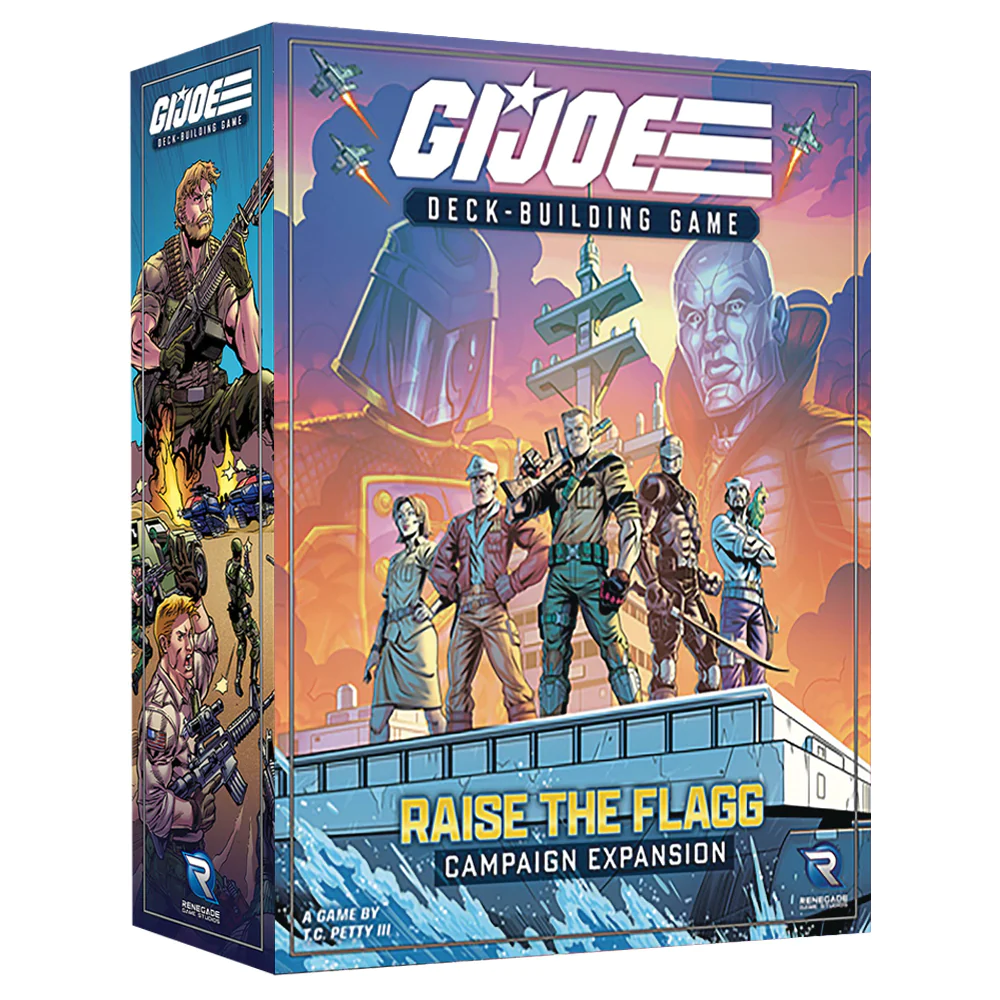 G.I. Joe Deck-Building Game Raise The Flagg Expansion - Board Game