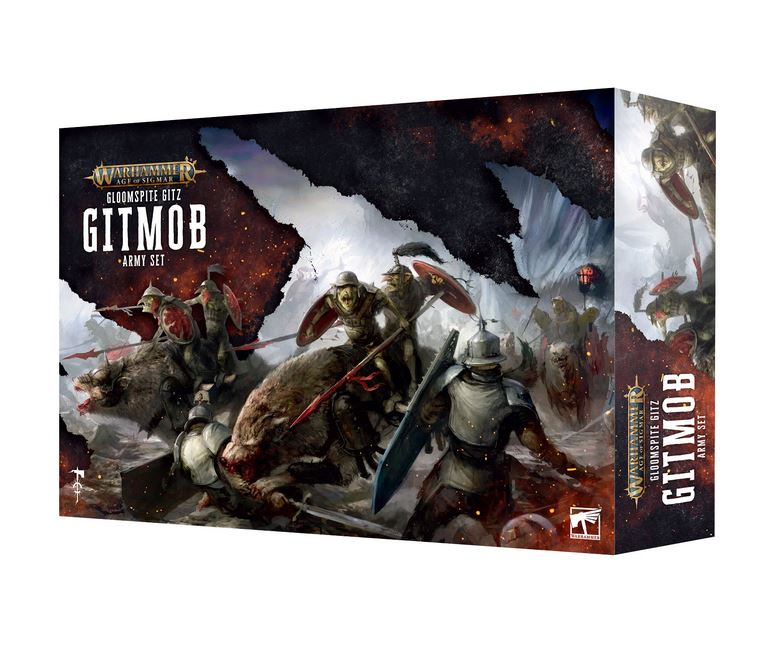 Warhammer: Age of Sigmar - Gloomspite Gitz Gitmob Army Set