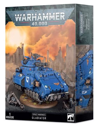 (DAMAGED) Warhammer 40,000 Space Marines Gladiator