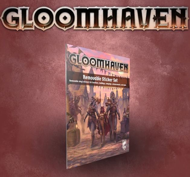 Gloomhaven 2nd Edition Removable Stickers - Board Game