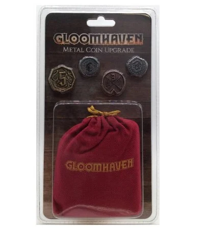 Gloomhaven Metal Coin Upgrade - Board Game