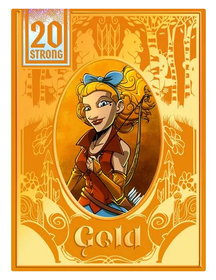 20 Strong: Tanglewoods Gold Expansion. - Board Game