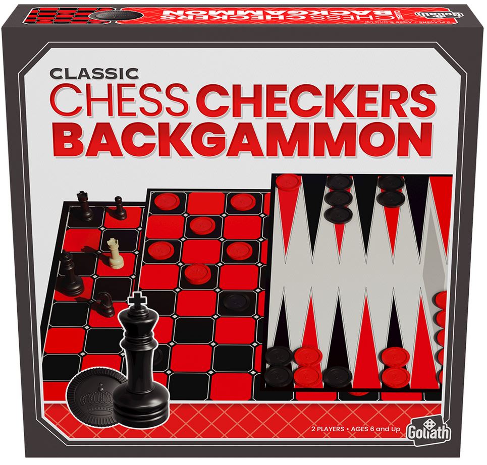 Chess-Checkers-Backgammon by Goliath Games