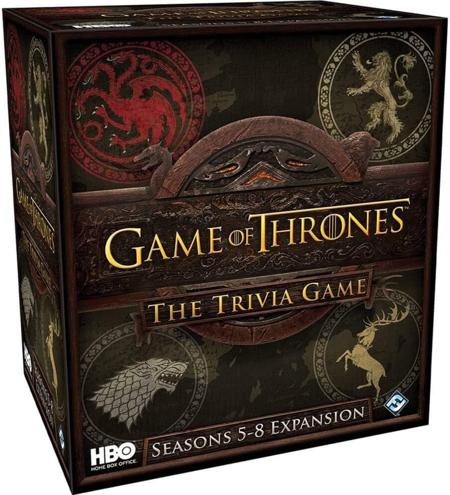 Game Of Thrones Hbo Trivia Game Seasons 5-8 Expansion - Board Game