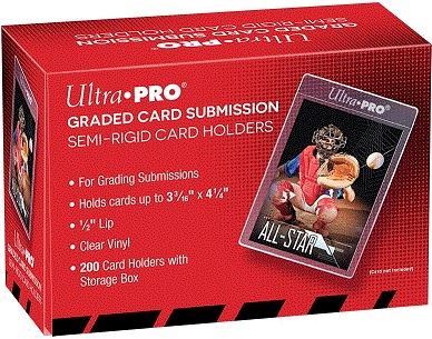 Ultra-Pro Semi Rigid Tall (Graded) 200 Count
