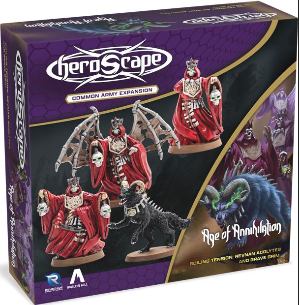 Heroscape: Revnan Acolytes And Grave Grim Army Expansion - Board Game
