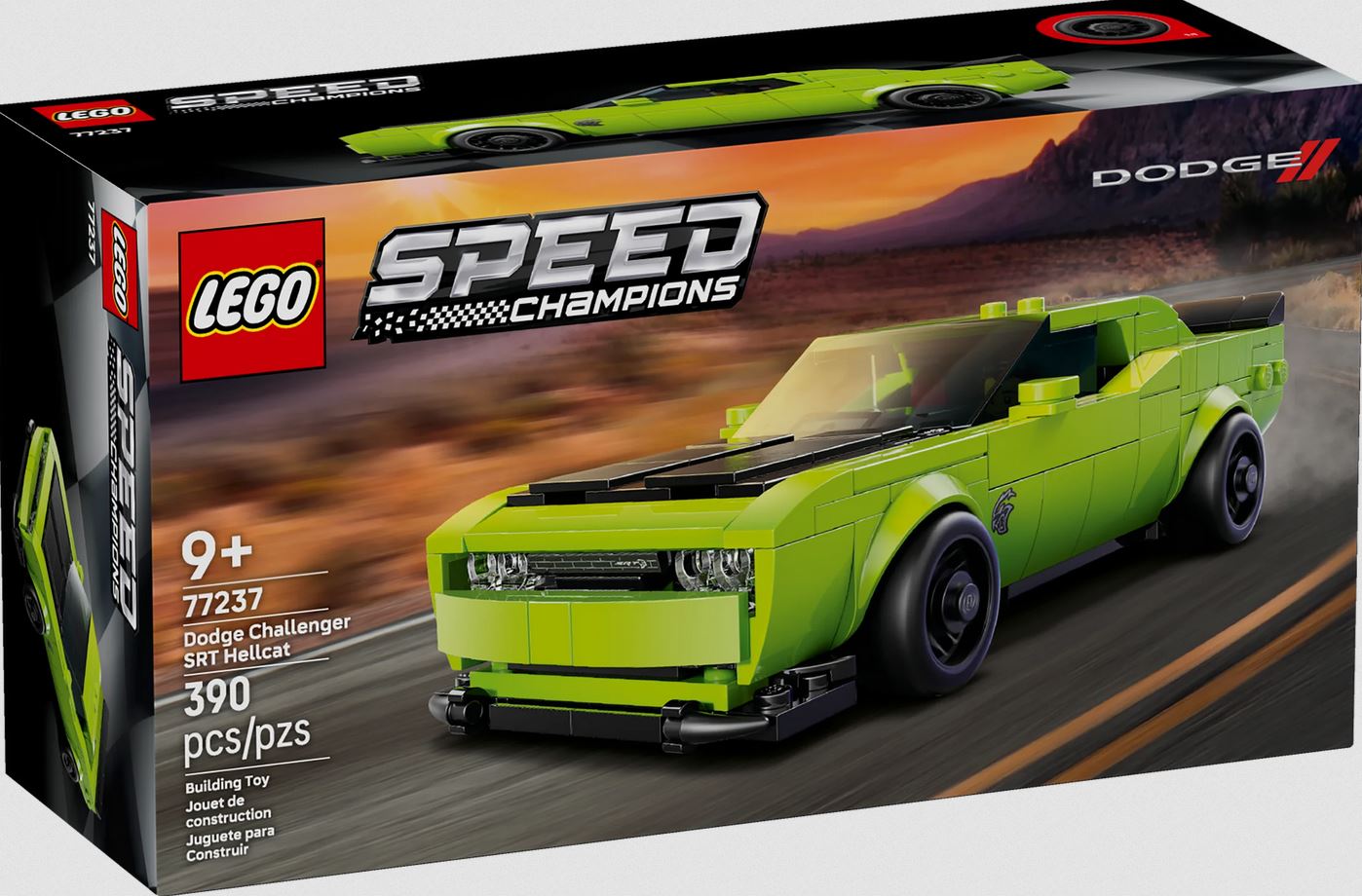 LEGO Speed Champions Dodge Challenger SRT Hellcat Sports Car