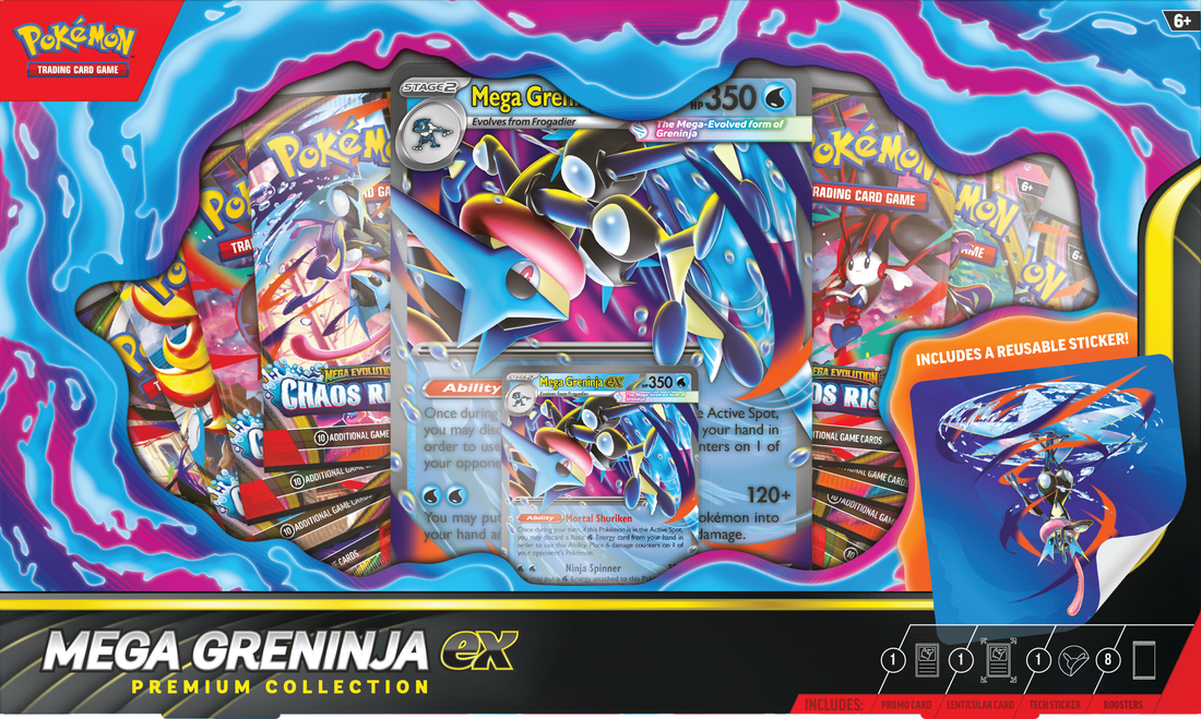 Pokémon Mega Greninja ex Premium Collection