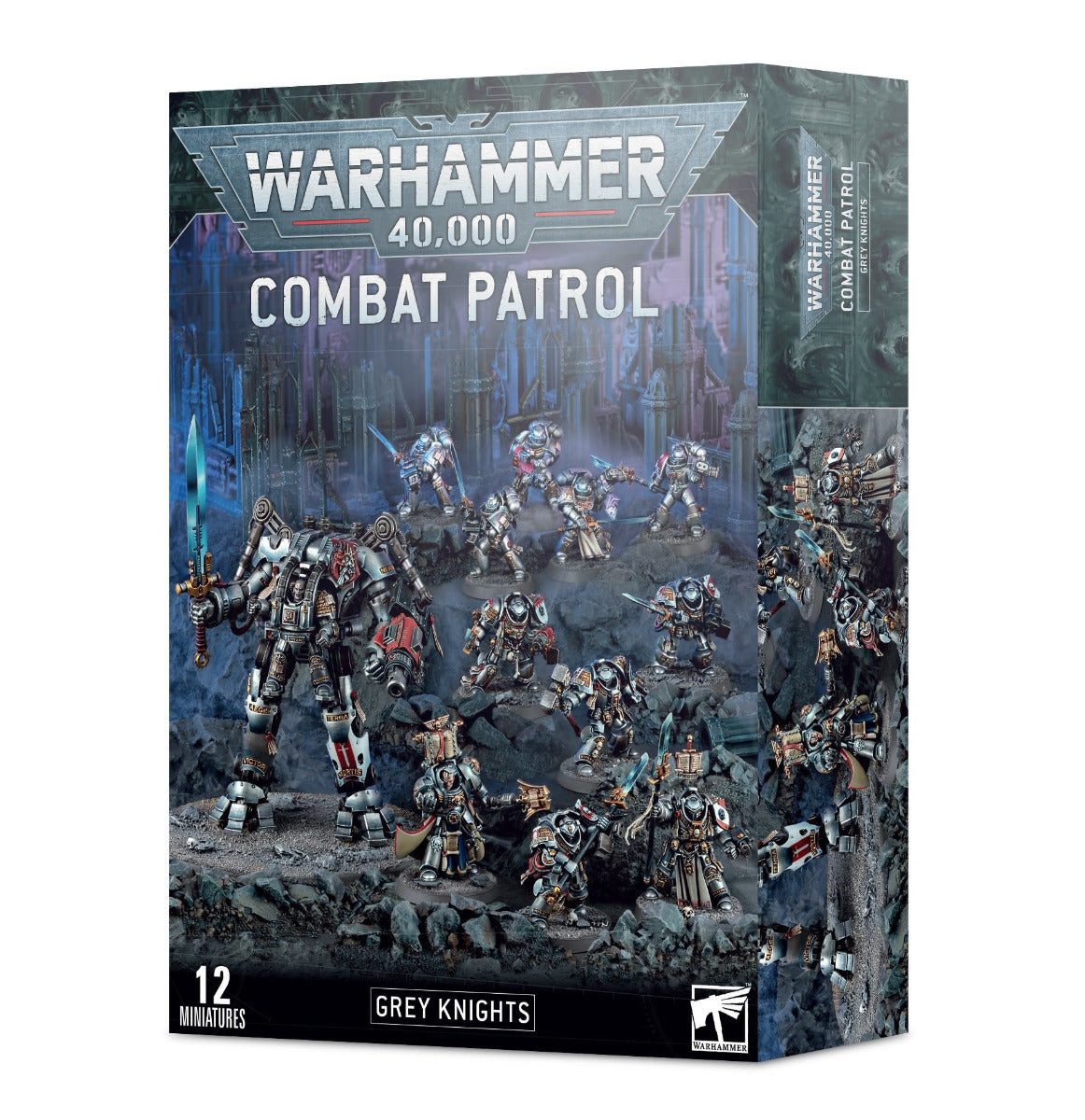 (DAMAGED) Warhammer Combat Patrol Grey Knights