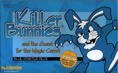 Killer Bunnies And The Quest For The Magic Carrot Blue Starter Deck - Board Game