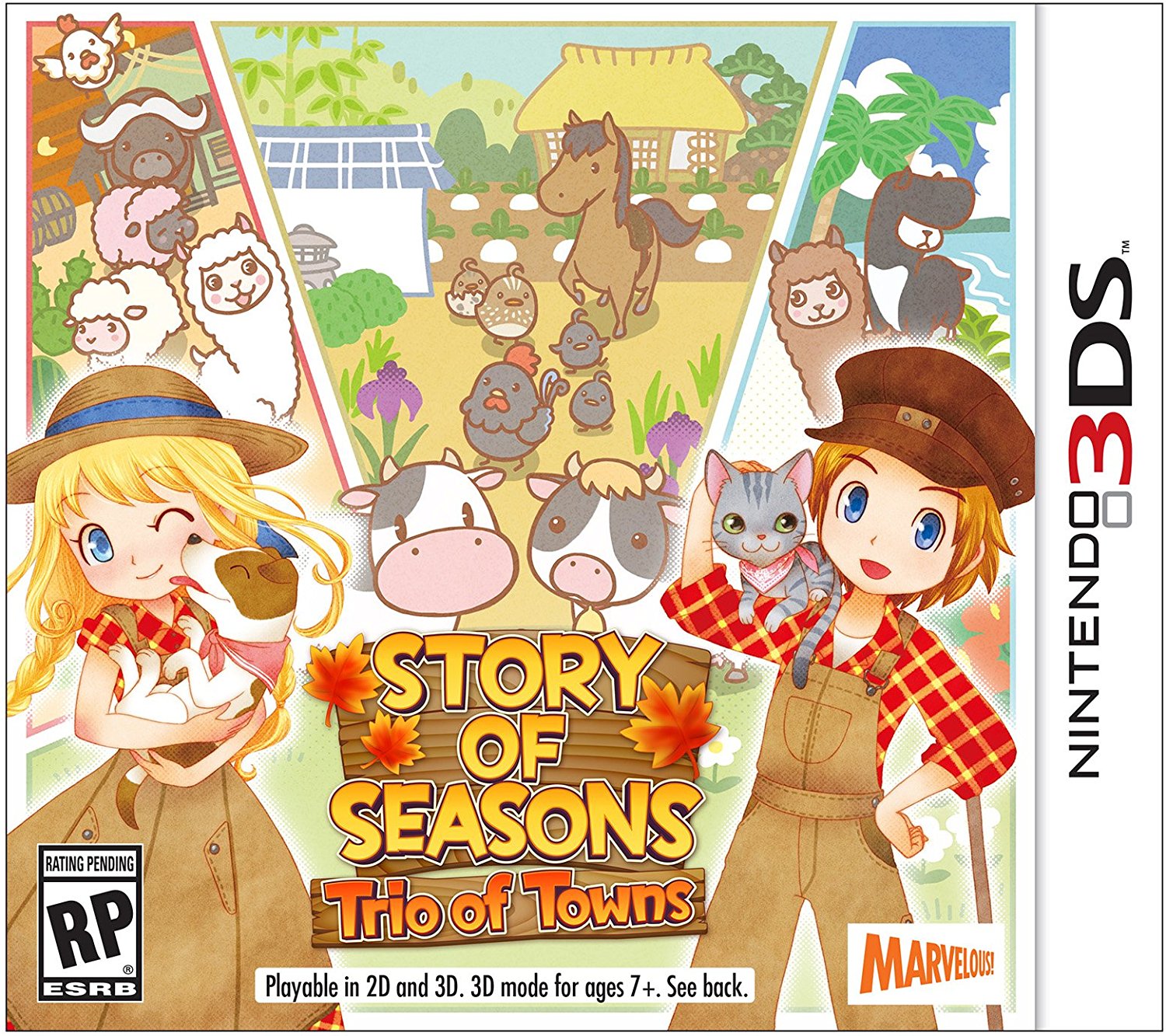 Story Of Seasons Trio Of Towns - 3DS