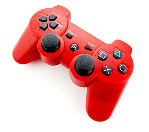 Double Shock 3 - Wireless for PS3 and PC - Red