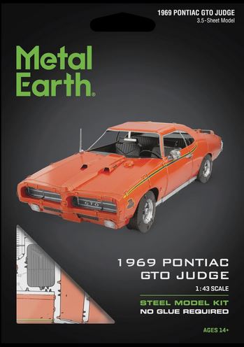 Metal Earth 1969 Pontiac GTO Judge