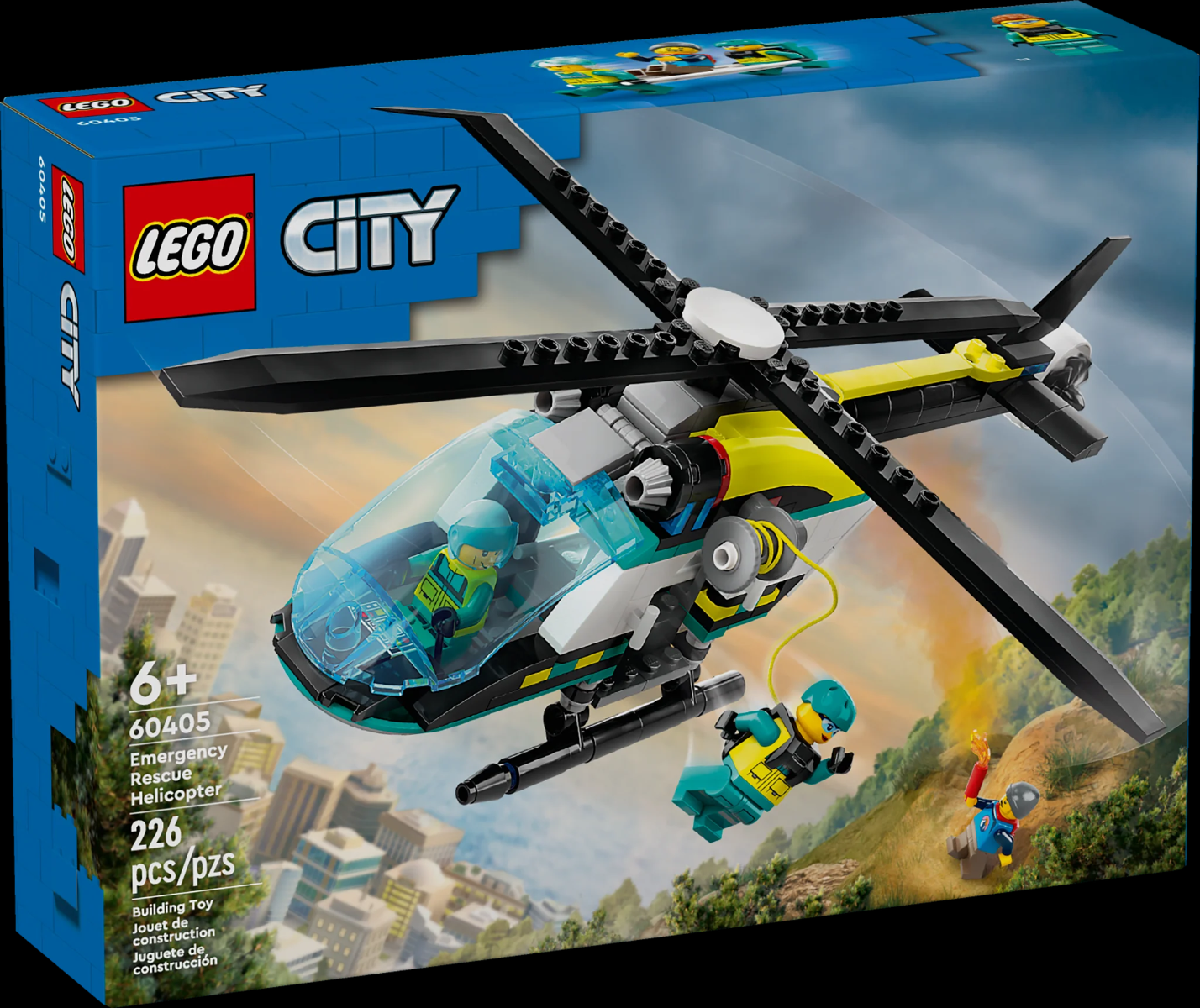 Lego City Emergency Rescue Helicopter