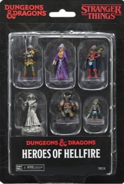 Dungeons & Dragons: Stranger Things - Heroes Of Hellfire Miniatures