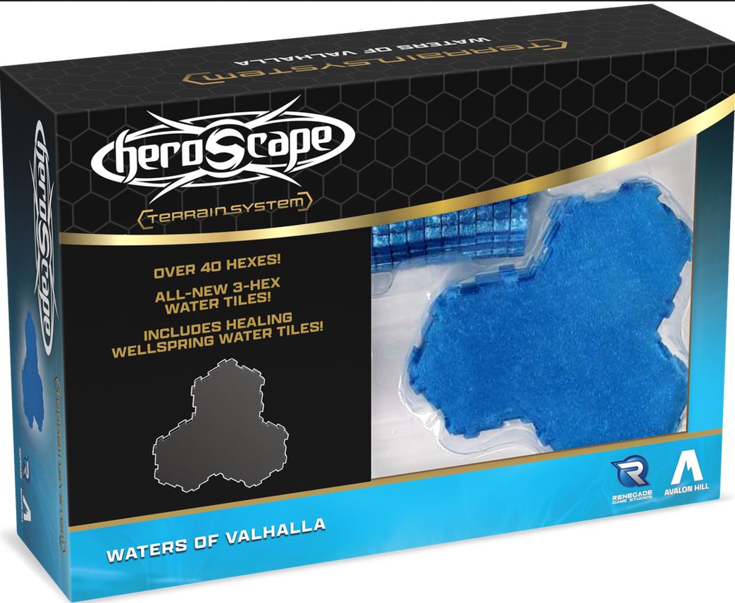 Heroscape Waters Of Valhalla Terrain Expansion - Board Game
