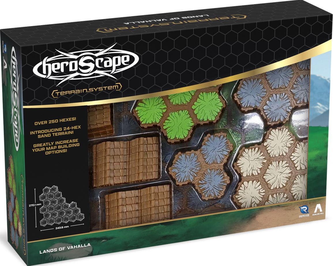 Heroscape Lands Of Valhalla Terrain Expansion - Board Game