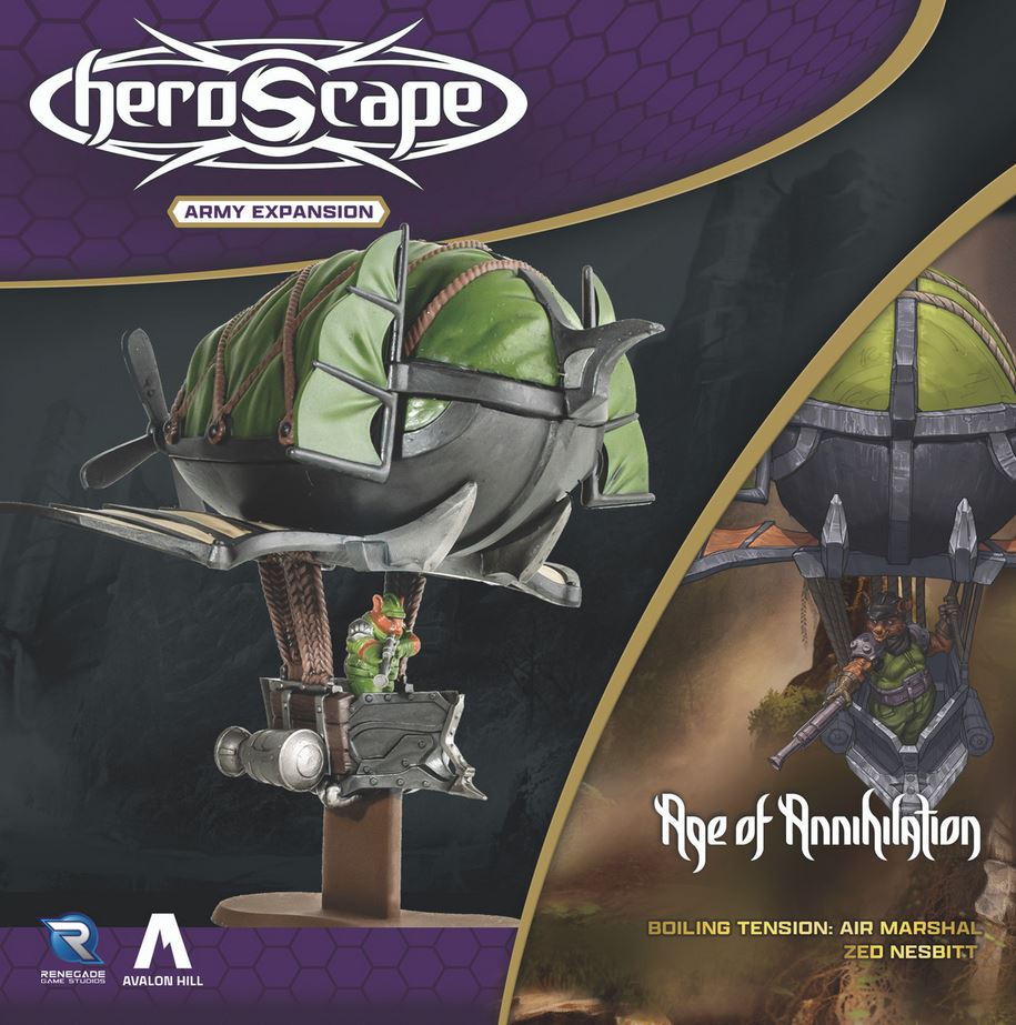 Heroscape: Air Marshal Zed Nesbitt Army Expansion - Board Game
