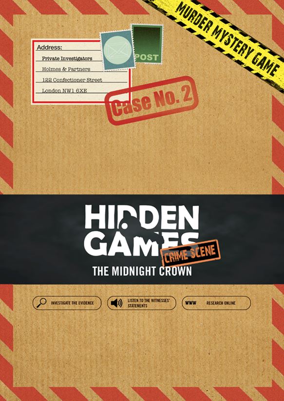 Hidden Games Crime Scene 2 USA: The Midnight Crown - Board Game