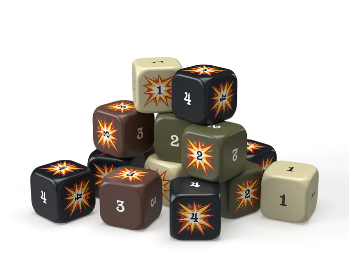 Axis And Allies Hit Dice - Board Game