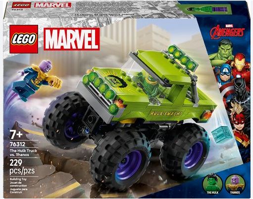 LEGO Marvel The Hulk Truck VS Thanos