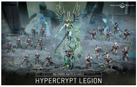 Warhammer 40,000: Necrons: Battleforce: Hypercrypt Legion