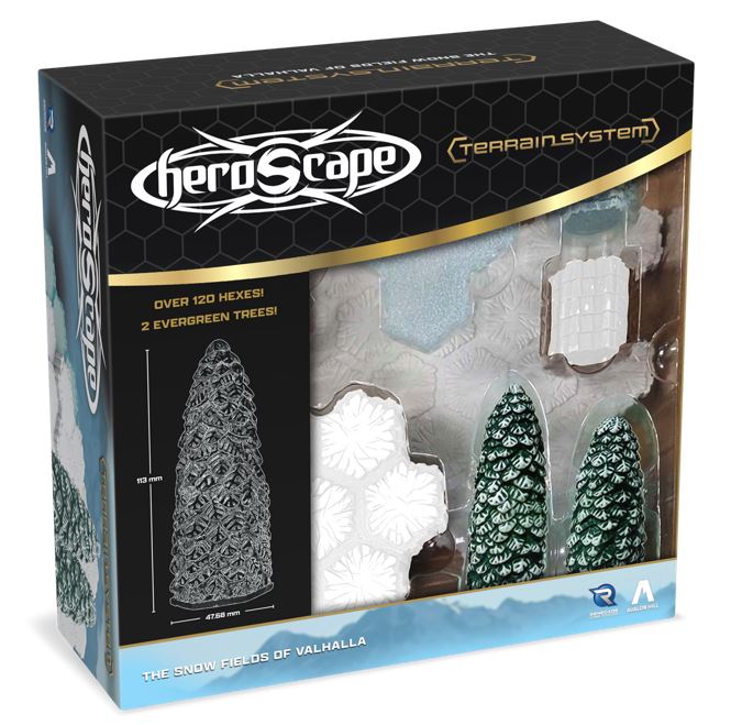 Heroscape The Snow Fields Of Valhalla Terrain Expansion - Board Game