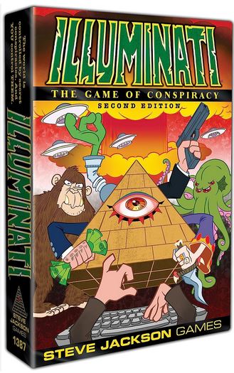 (DAMAGED) Illuminati (Second Edition) - Board Game