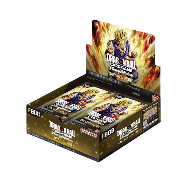 Dragon Ball Super Fusion World FB-08 Saiyan's Pride Booster Box