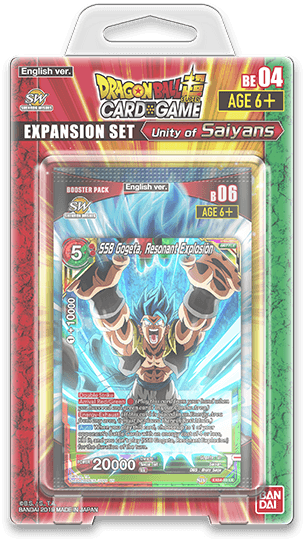 Dragon Ball Super - Expansion Set 4 - Unity Of Saiyans