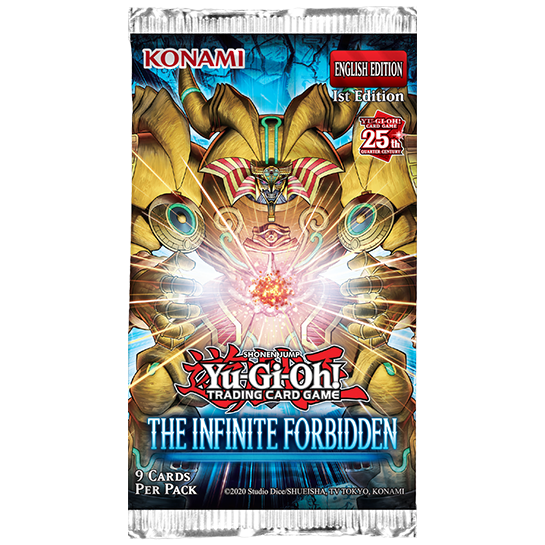 YuGiOh The Infinite Forbidden Booster Pack (Buy 2 Get 1 Free)
