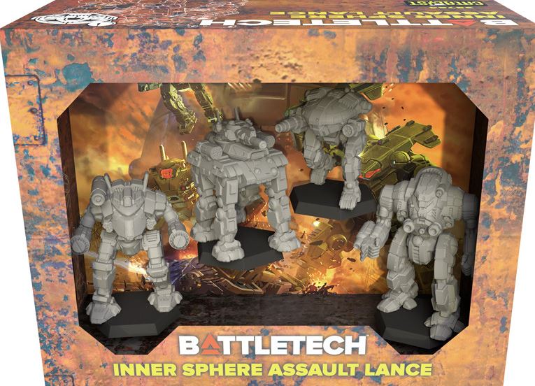 Battletech Inner Sphere Assault Lance Forcepack - Board Game