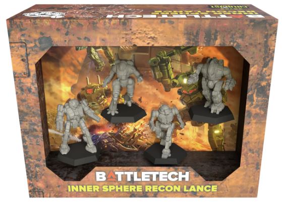 Battletech Inner Sphere Recon Lance Forcepack - Board Game