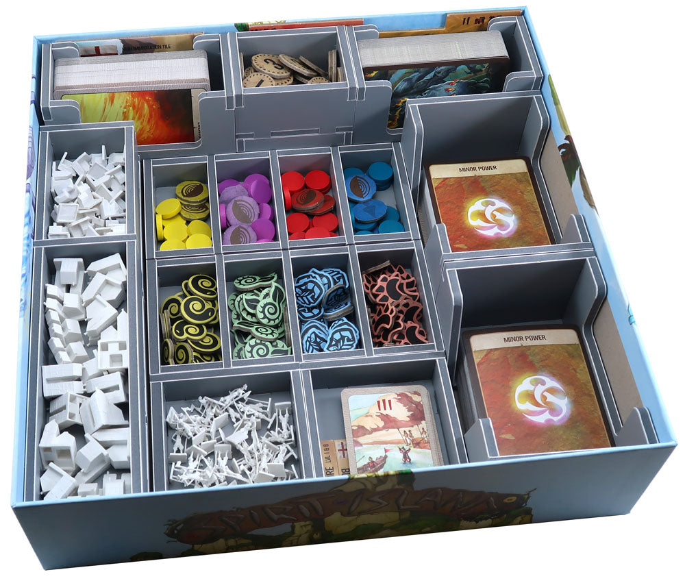 Folded Space Game Inserts: Spirit Island Or Jagged Earth - Board Game