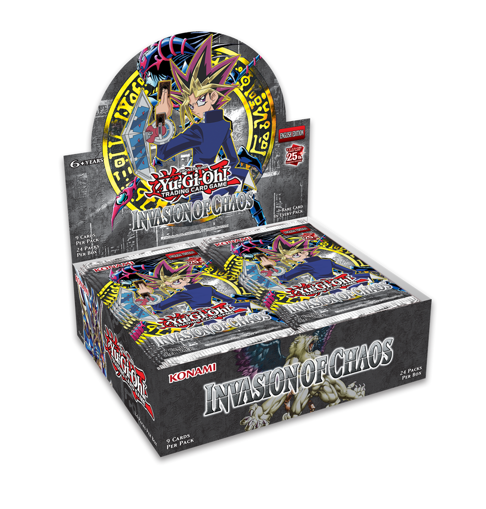YuGiOh 25th Anniversary Invasion of Chaos Booster Box
