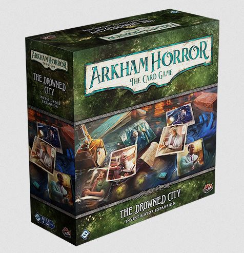 Arkham Horror: The Drowned City Investigator Expansion - Board Game