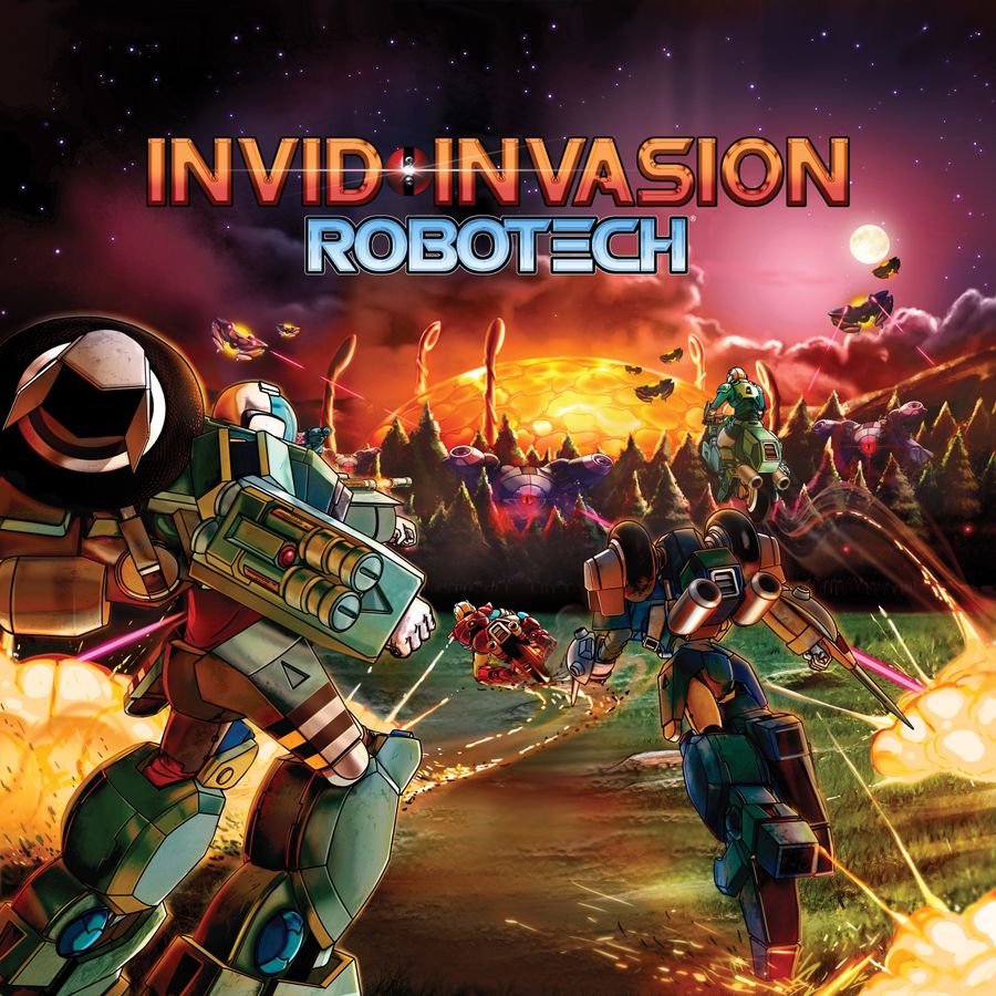 Robotech: Invid Invasion  - Board Game