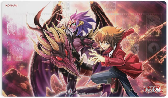 YuGiOh Jaden & Yubel Card Playmat