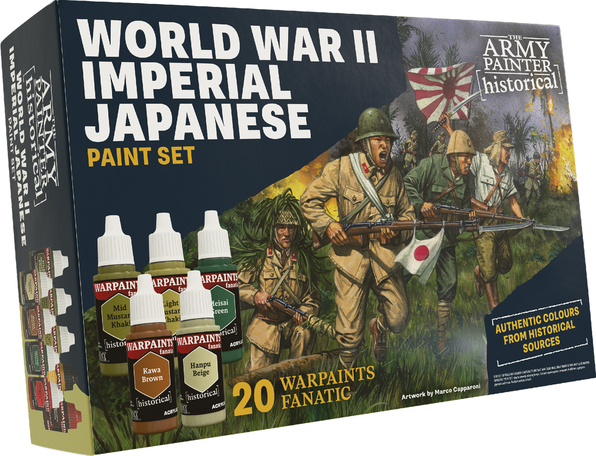 Historical: WWII Imperial Japanese Paint Set - Board Game