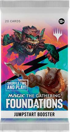 Magic the Gathering - Foundations Jumpstart Booster Pack (Buy 2, get 1 Free)