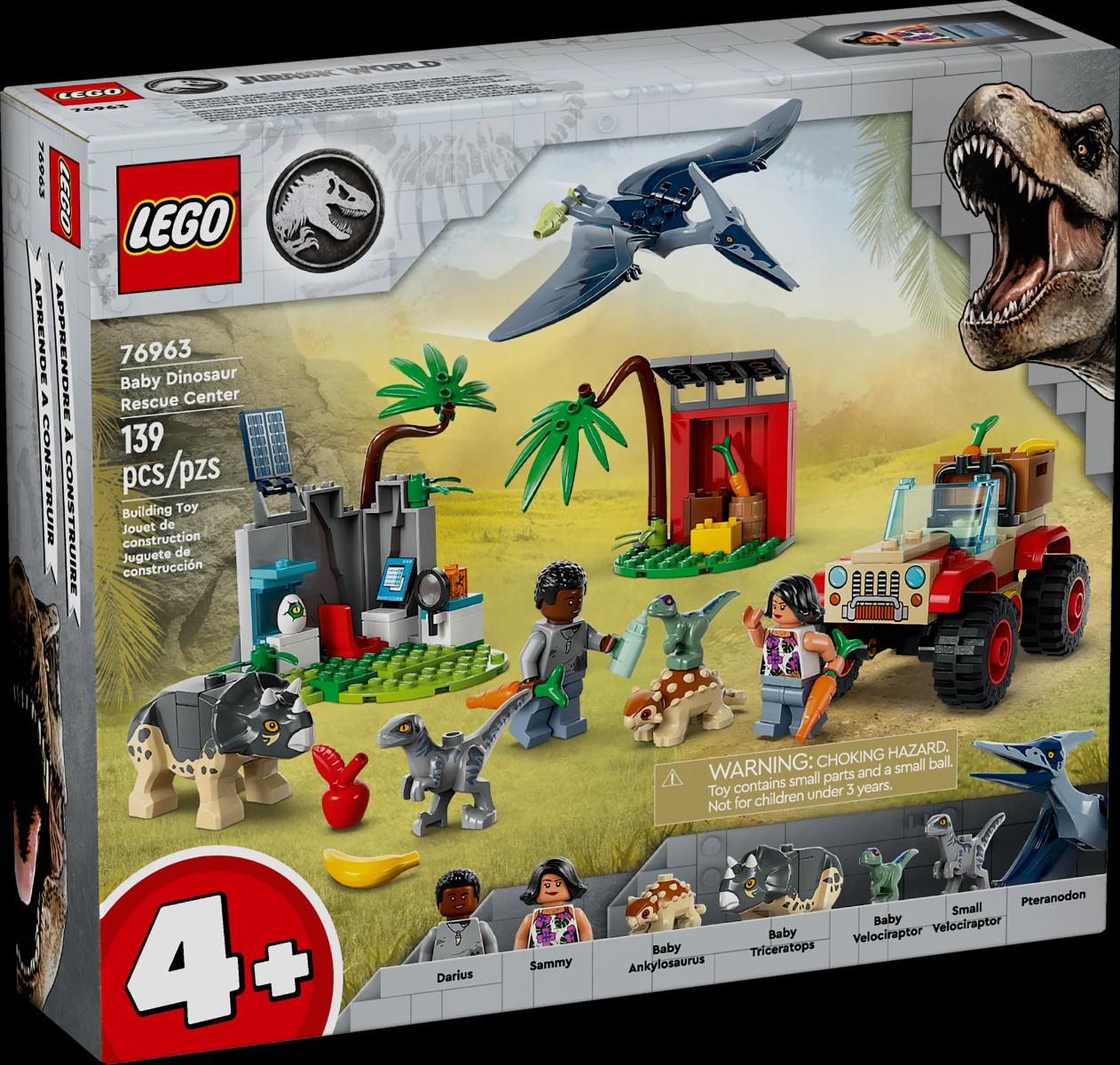 Lego Jurassic World Baby Dinosaur Rescue Center