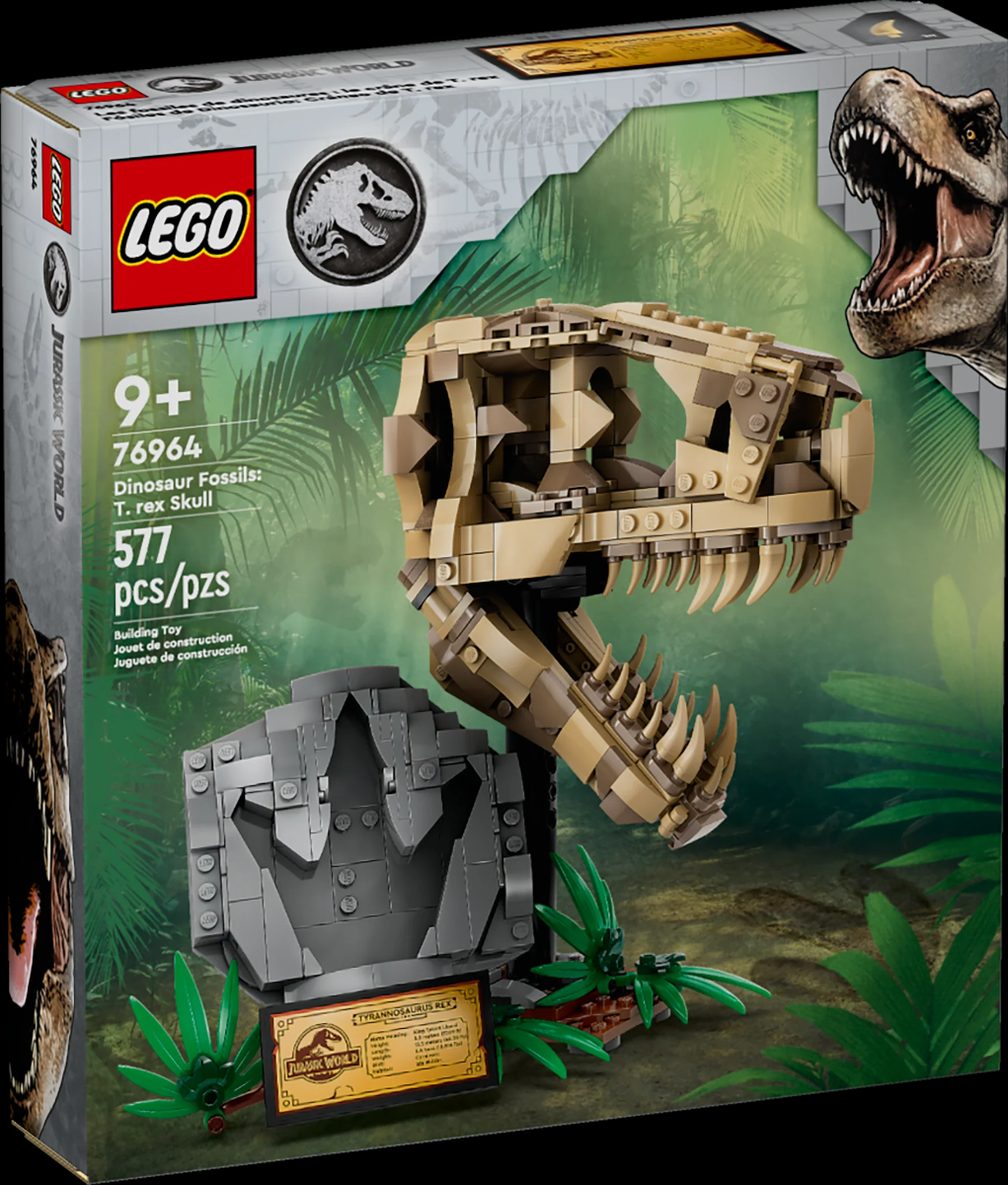 Lego Jurassic World Dinosaur Fossils: T. Rex Skull