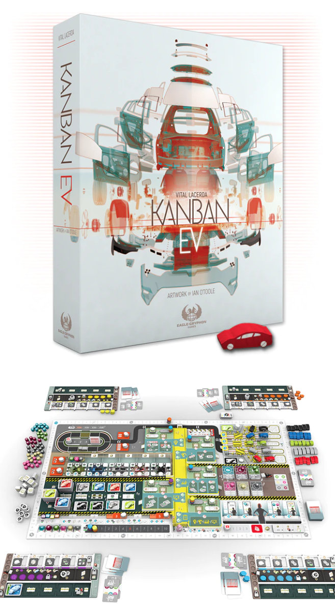Kanban EV Upgrade Pack - Board Game