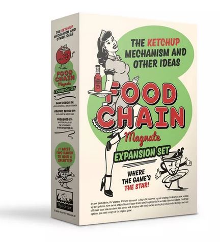 Food Chain Magnate: The Ketchup Mechanism & Other Ideas - Board Game